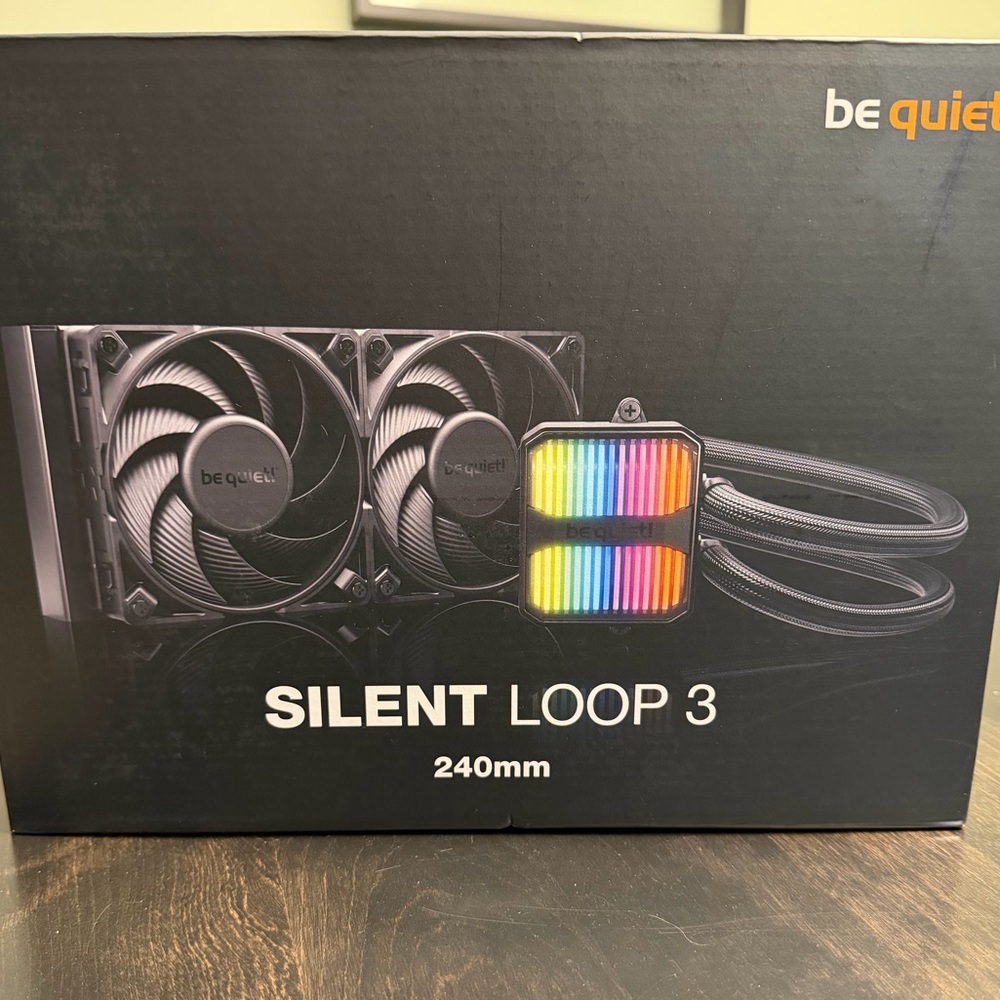 Be Quiet! Silent loop CPU cooler